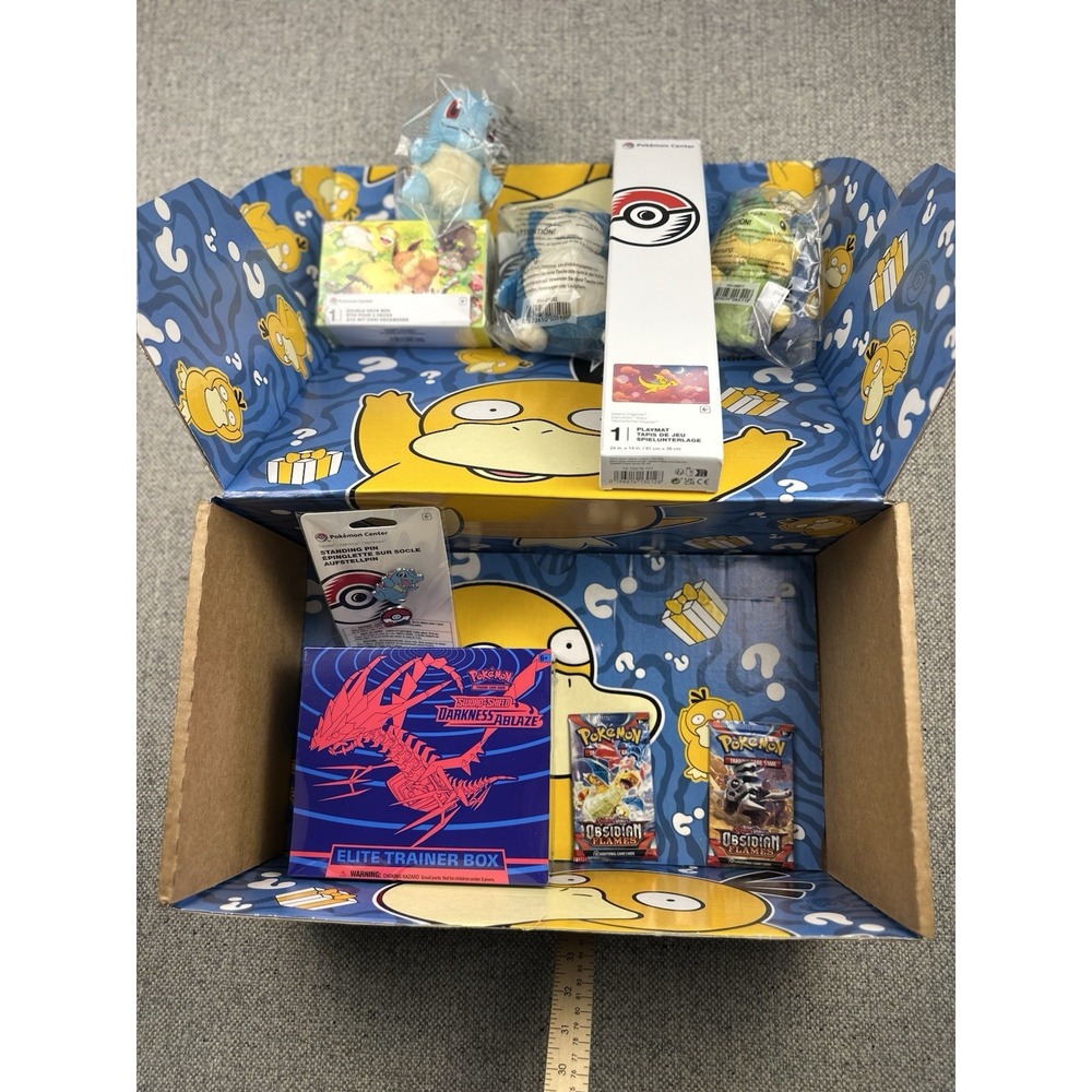 2026 Pokemon Center Special Delivery Box ACCESSORIES! And Darkness Ablaze ETB